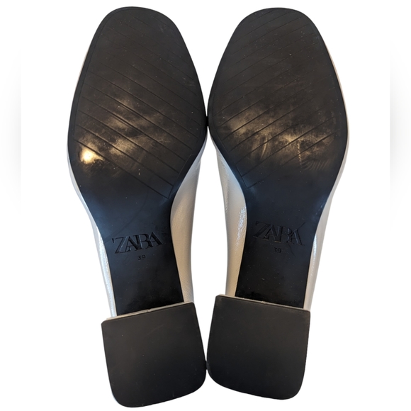 NWT Zara Wide Heeled Ankle Boots with original dust bag - Picture 6 of 10